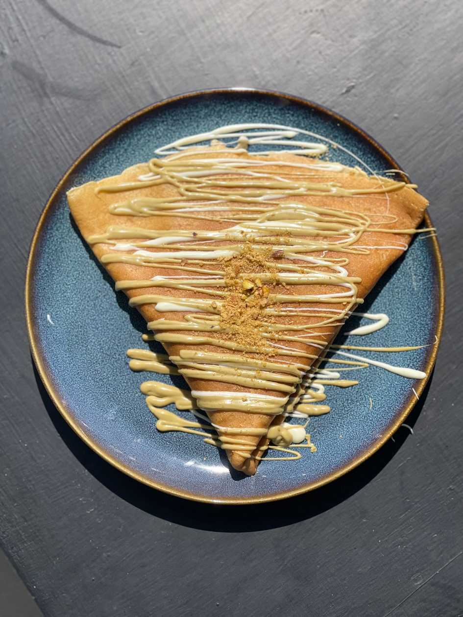 Pistachio Crepe