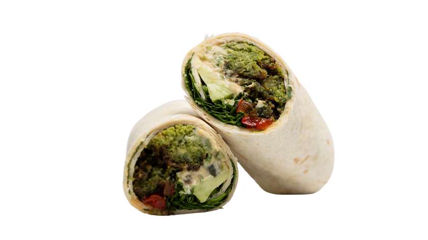 Falafel Hummus Wrap