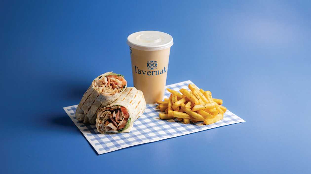 Caesar Wrap Γεύμα Κανονικό