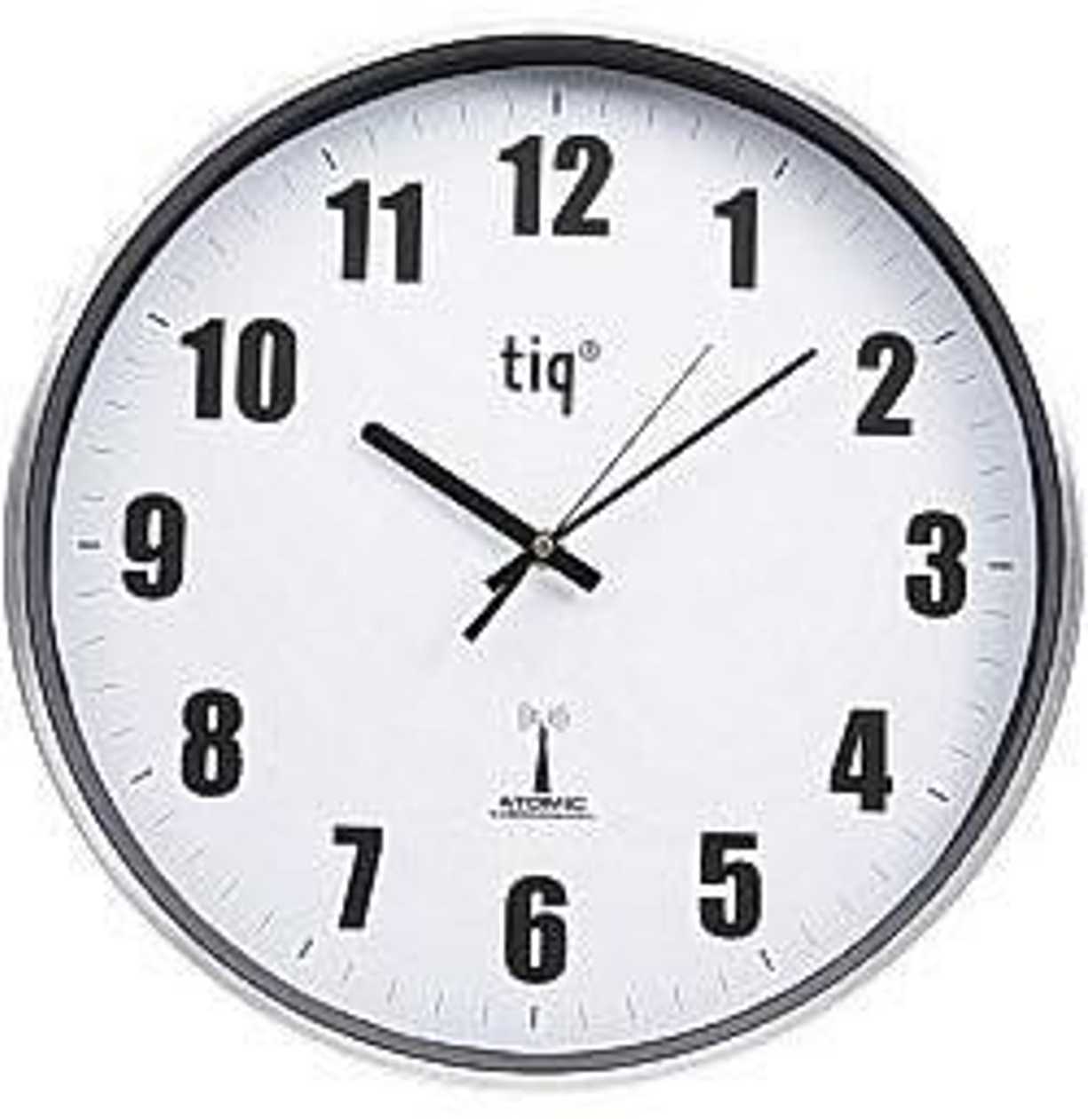 Watch Tiq c9803 Aluminium white dial Size:38cm
