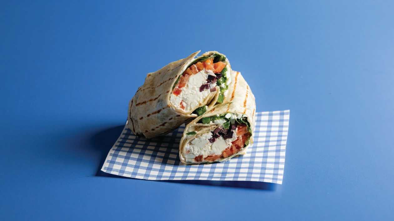 Veggie Wrap Γευμα Κανονικό