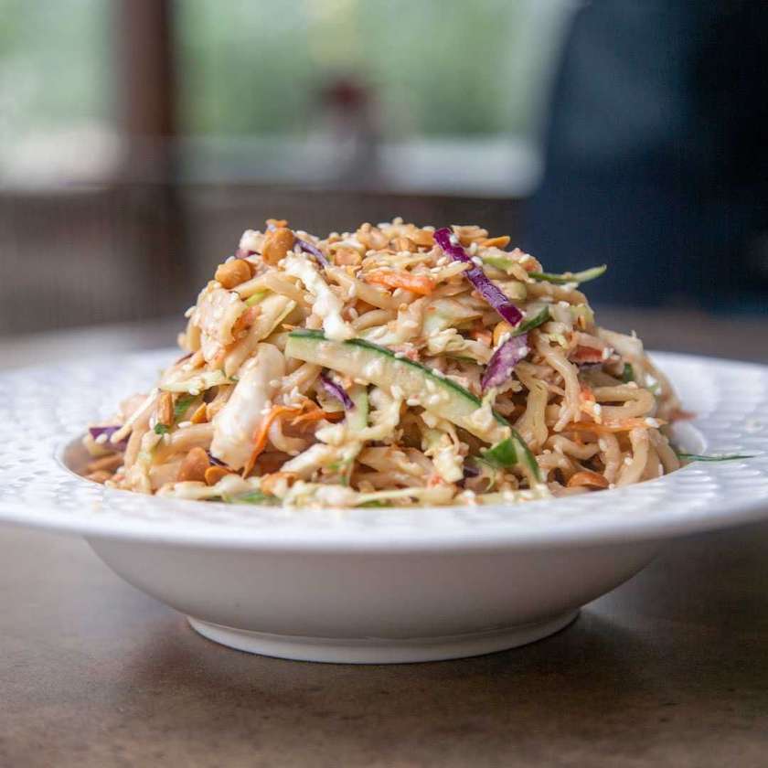 Crab Noodles Salad