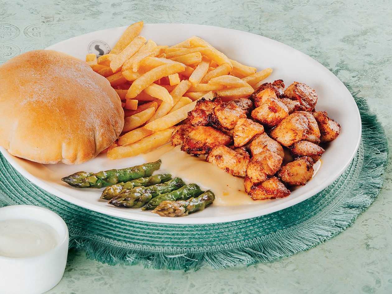 Shoarma®  ze szparagami i sosem serowym