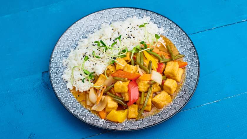 Tofu Sweet Chilli