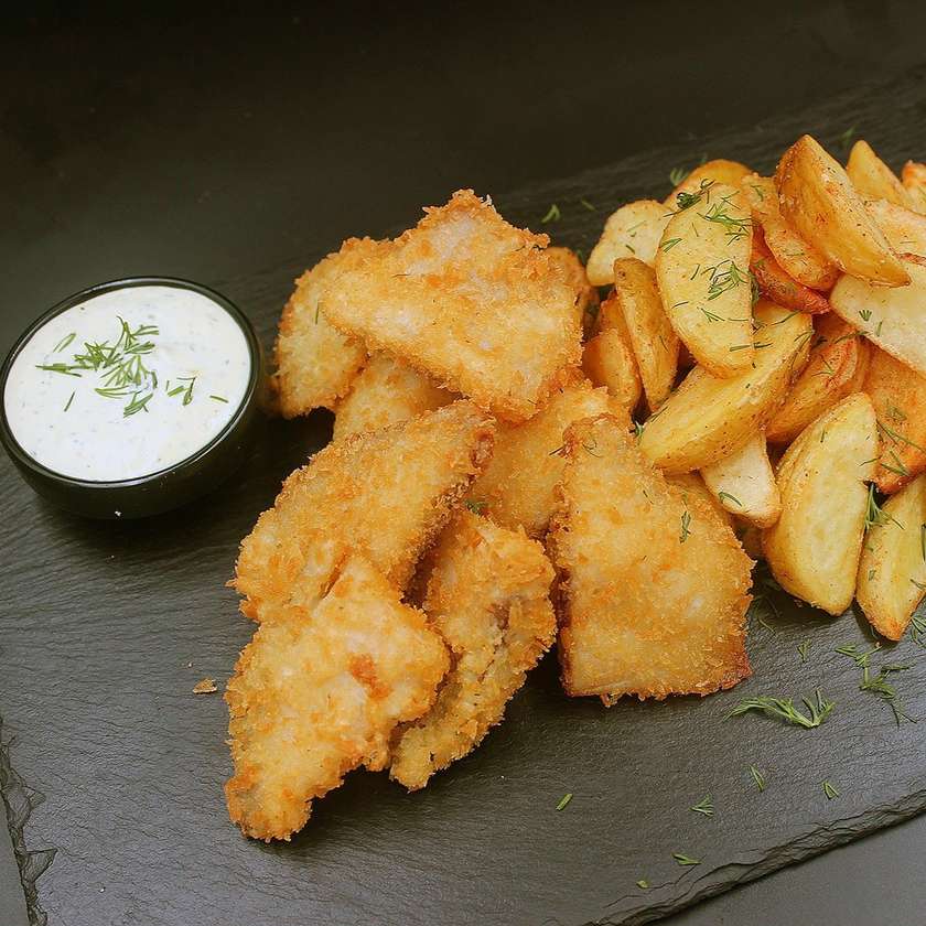 Fish & Chips (with Country Potatoes)