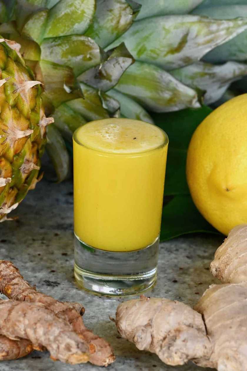 Pineapple and ginger