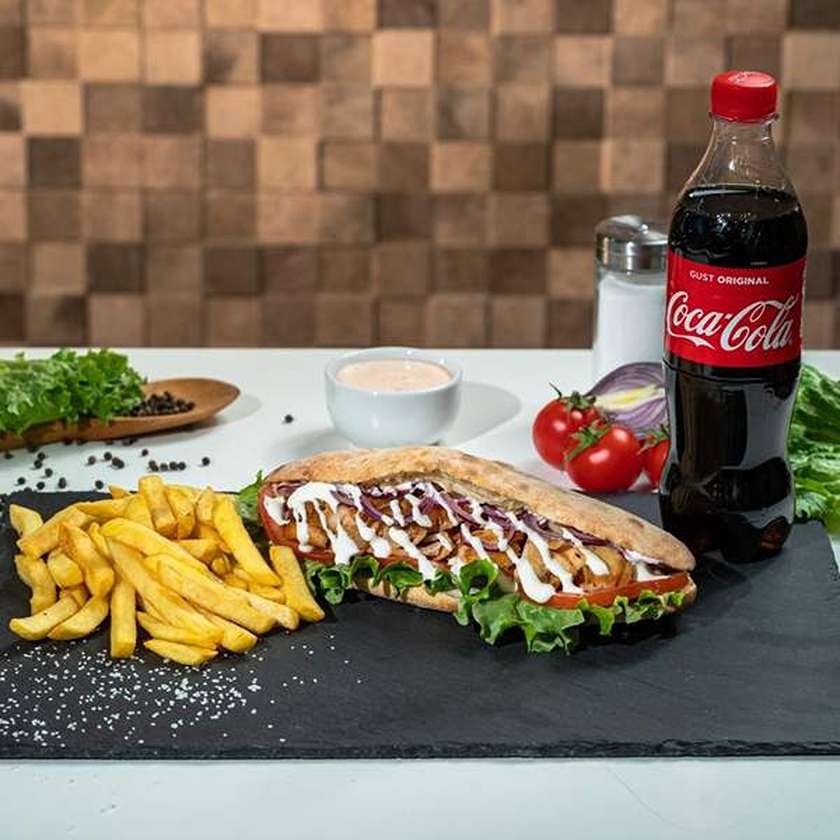 Doner Menu With Coca-Cola 500ml