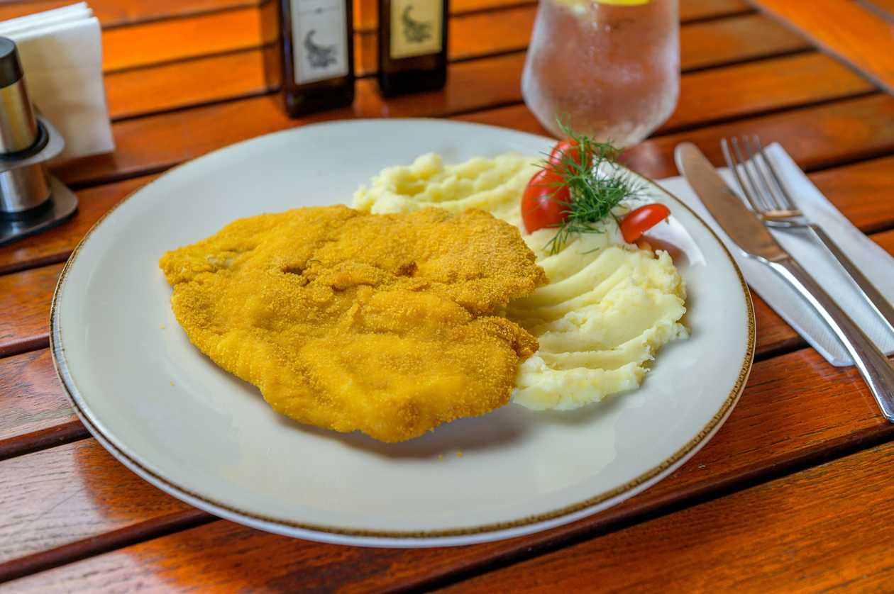 Vienna Schnitzel from White Chop