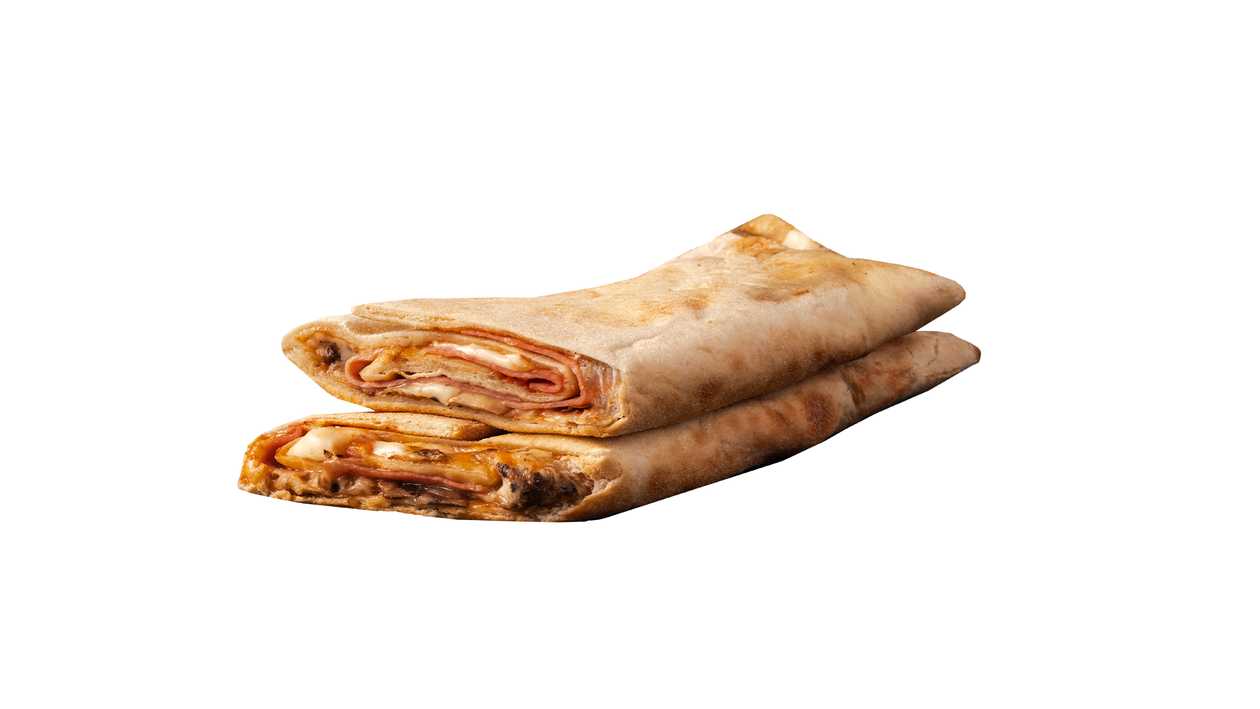 Roll with ham