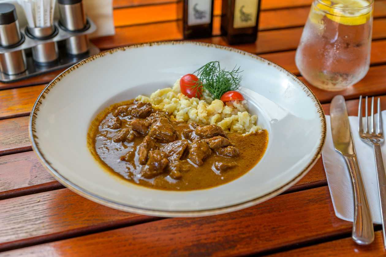 Veal Stew with Dumplings