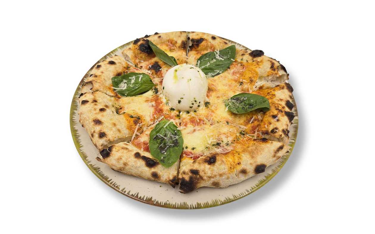 Pizza Margherita with Buffalo
