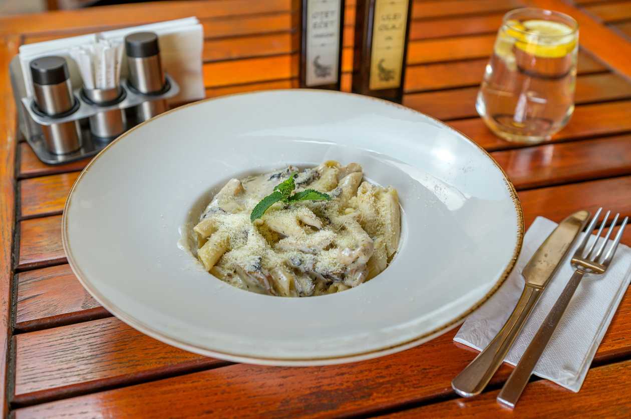 Chicken and Mushroom Penne