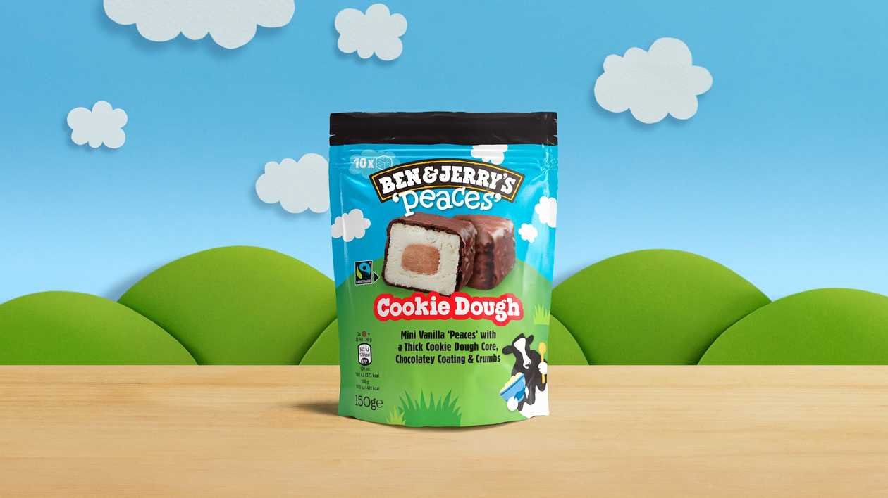 Ben&Jerry's Cookie Dough Peaces 160ml C