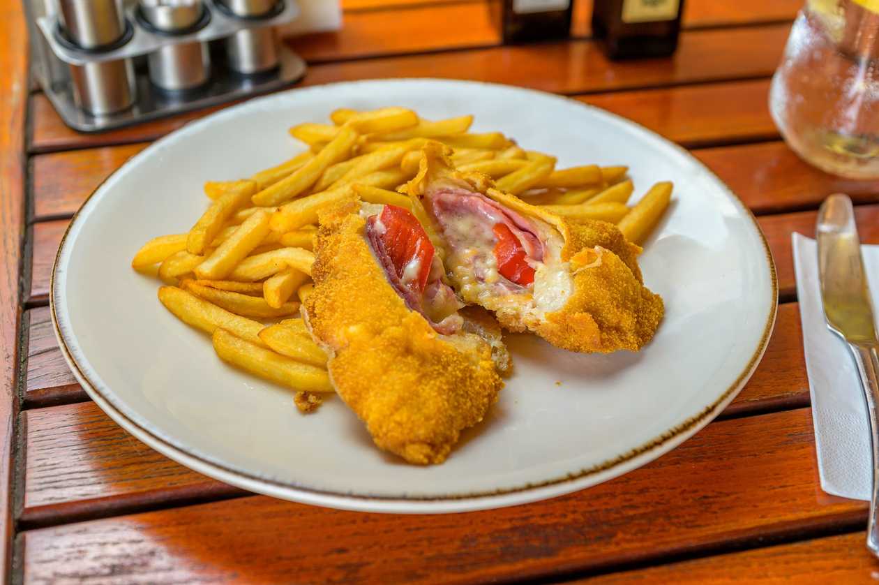 Cordon Bleu from Pork Chop