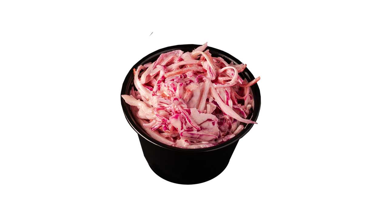 Traditional coleslaw salad