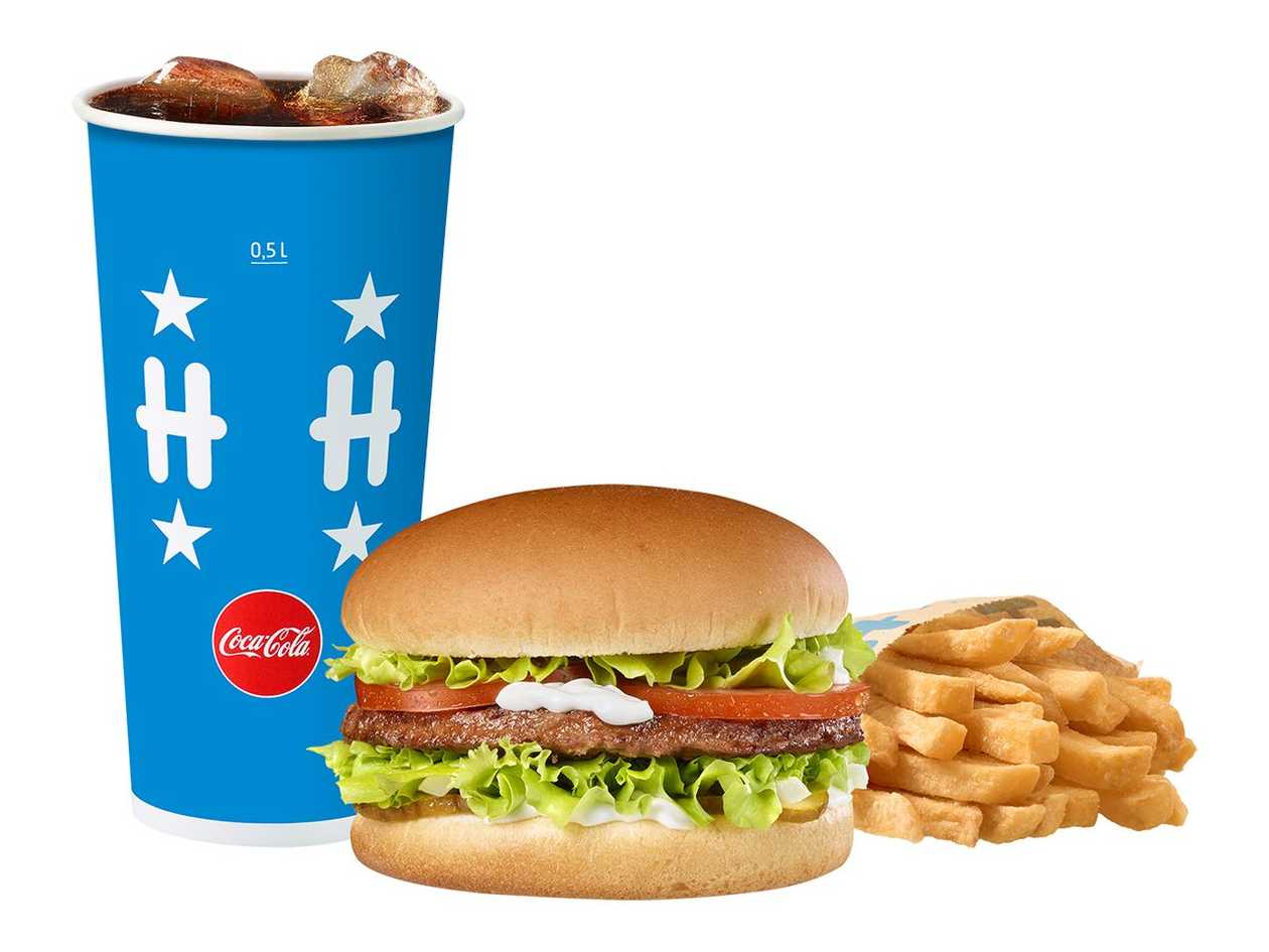 VEKE® Vegetarian Burger Large Meal