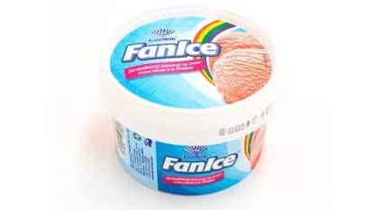 FanIce Strawberry Ice Cream 250ml