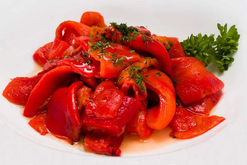Pickled Bell Pepper Salad