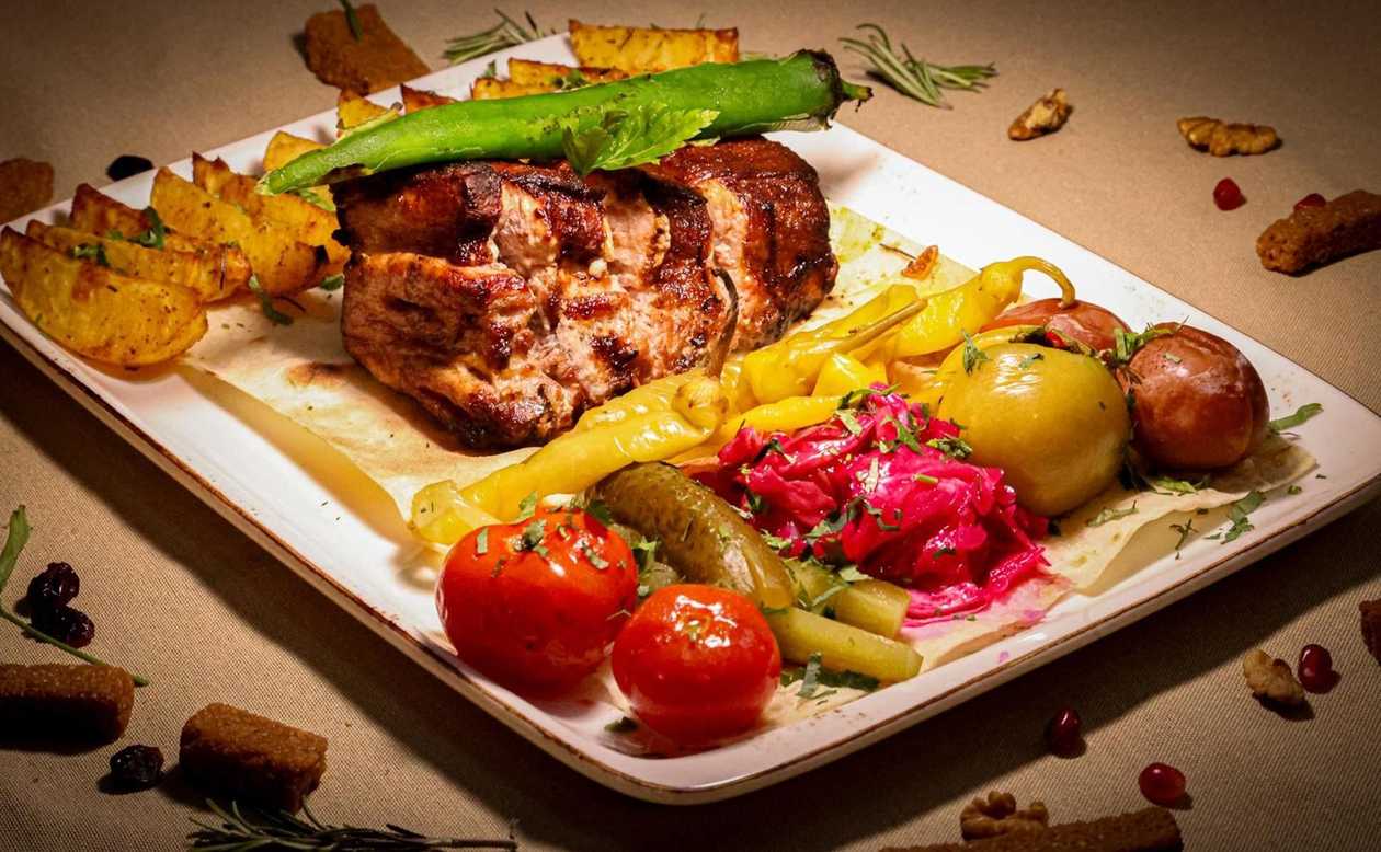 Georgian Style Pork Ribs