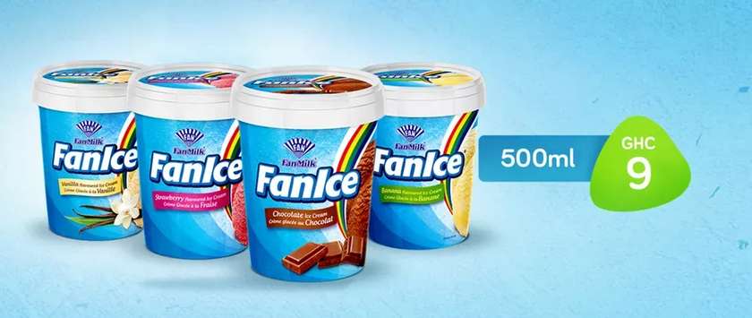 FanIce Strawberry Ice Cream 500ml