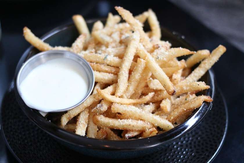French Fries with Parmesan