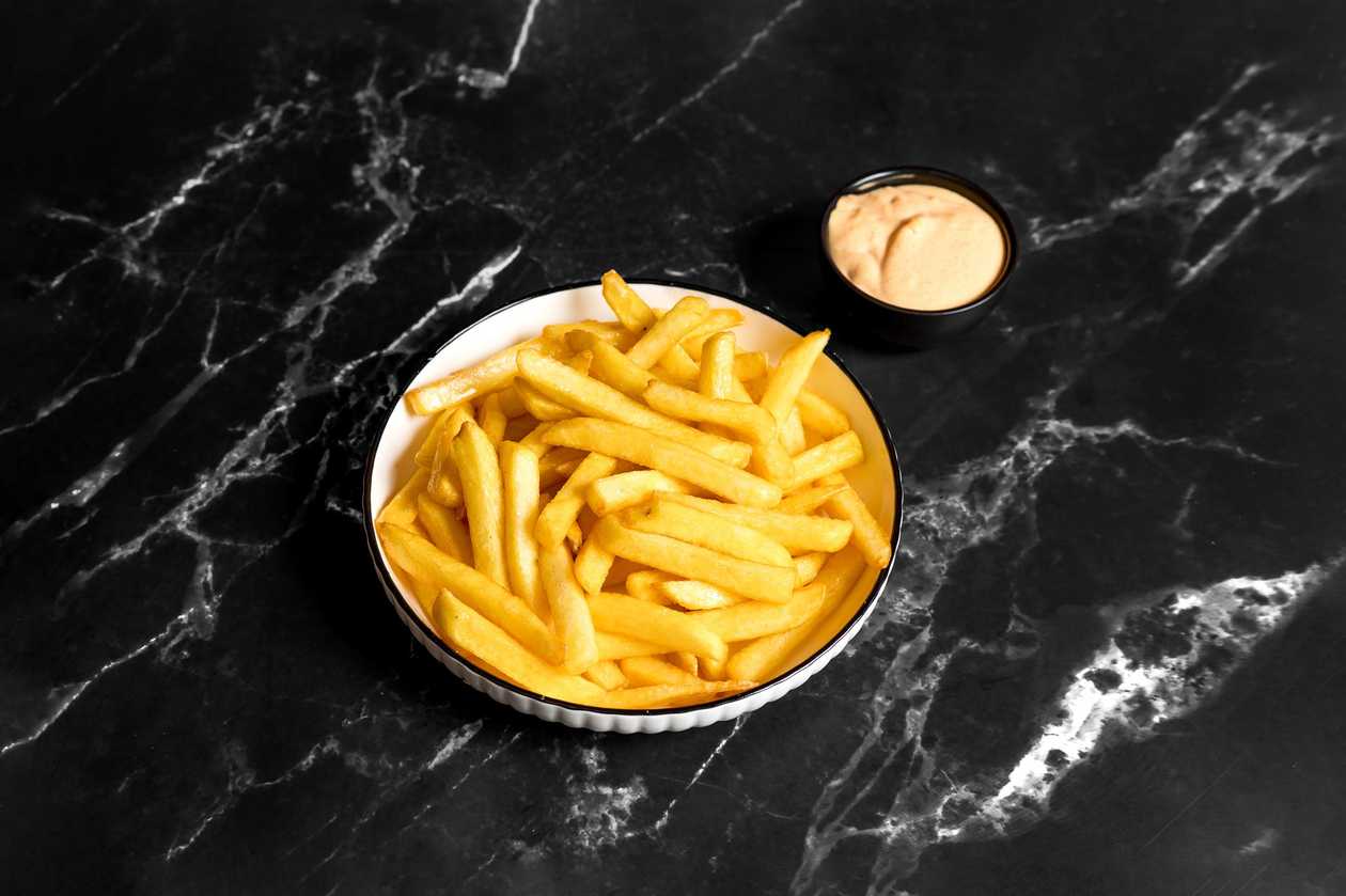 French Fries with Sauce