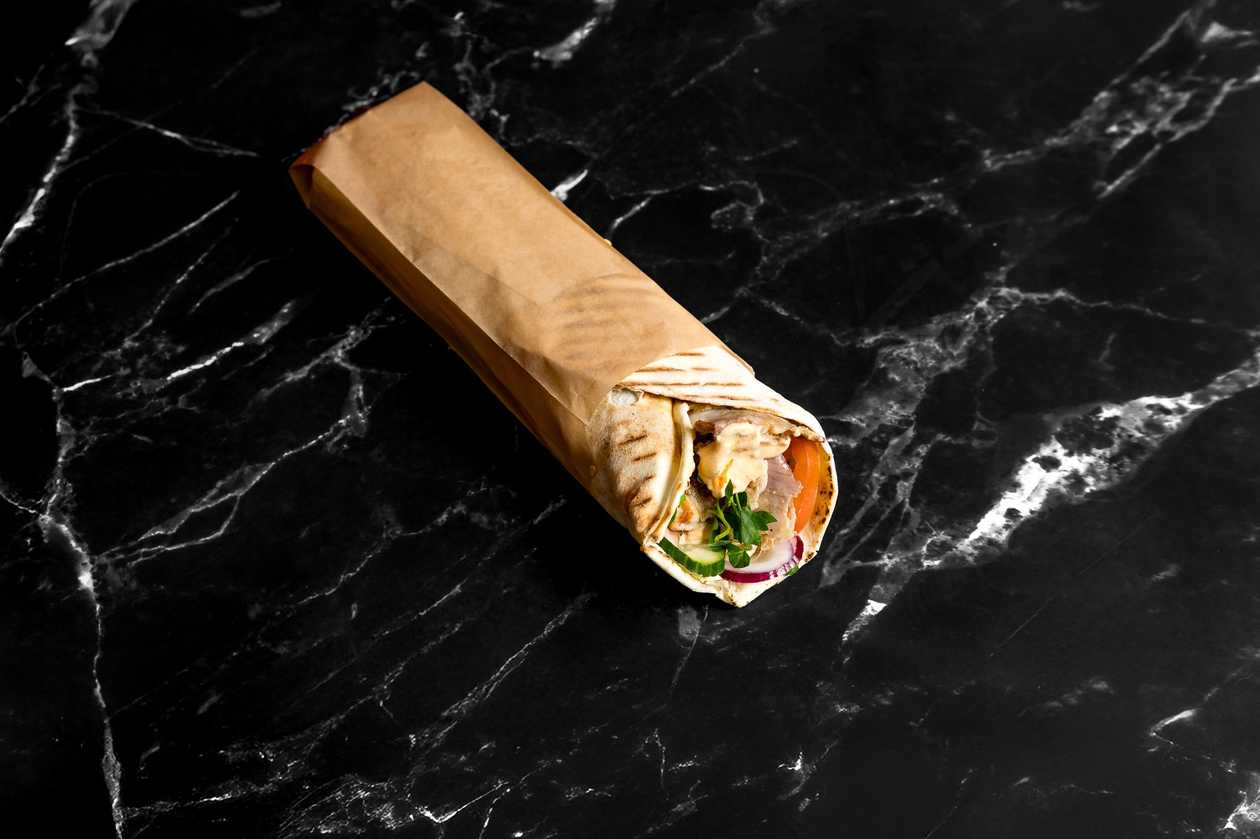 Kebab in Lavash Small