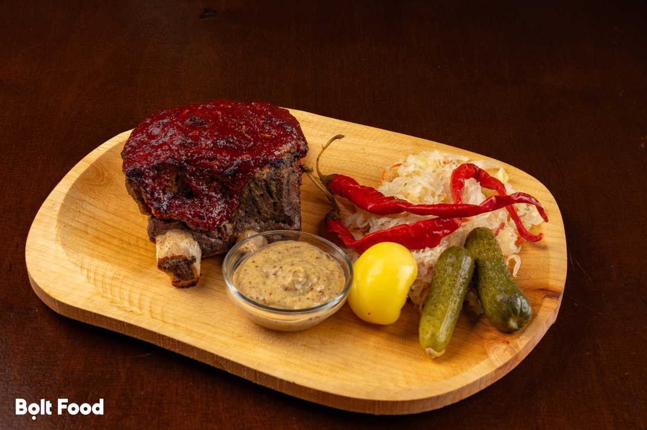 Roasted Beef Ribs from Our Farm's Young Bul
