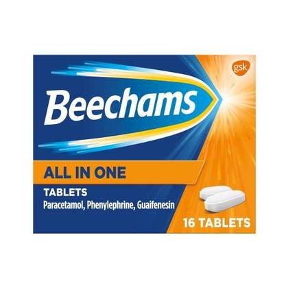 Beechams All In One Cold & Flu Tablets