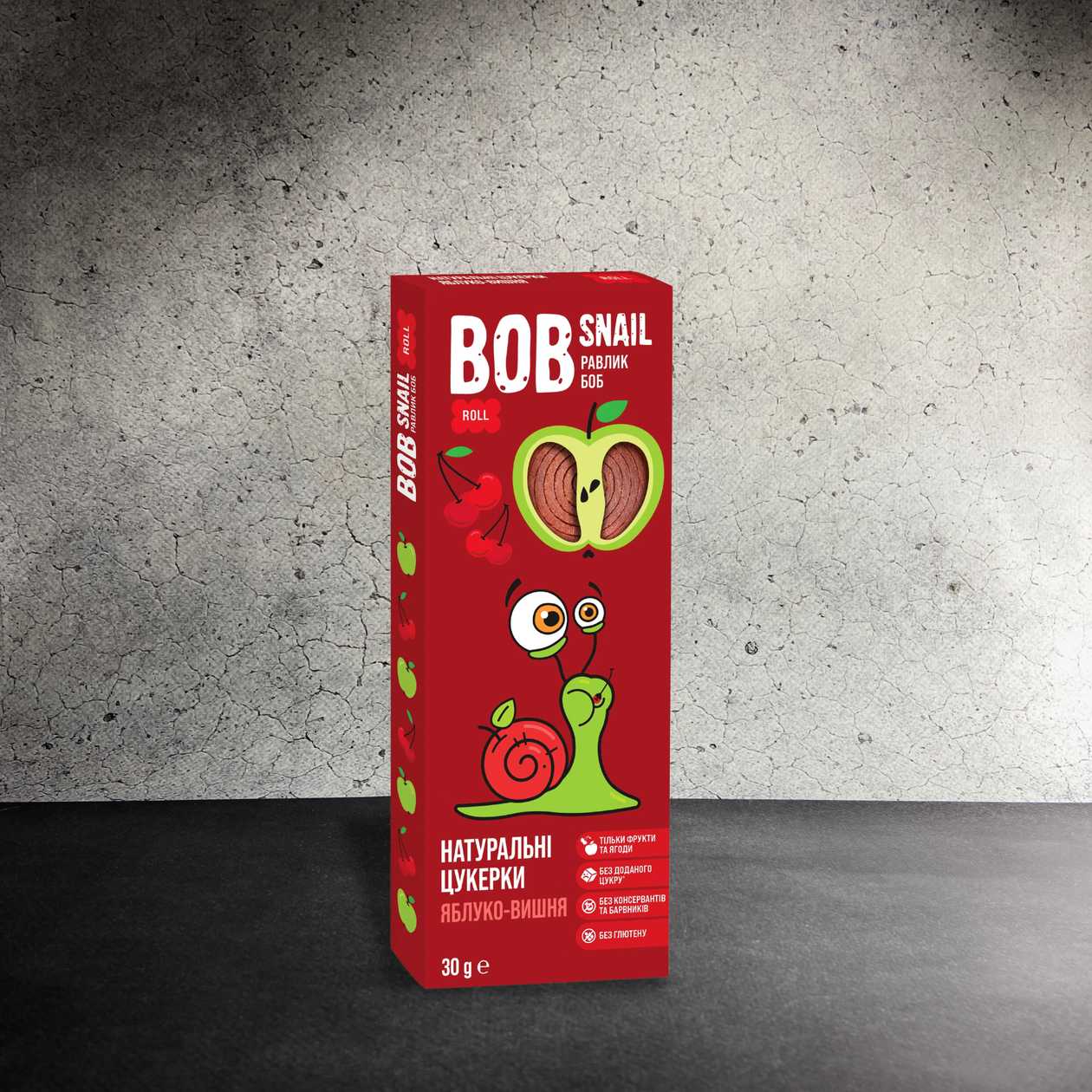 Bob Snail 30 г Яблуко-Вишня