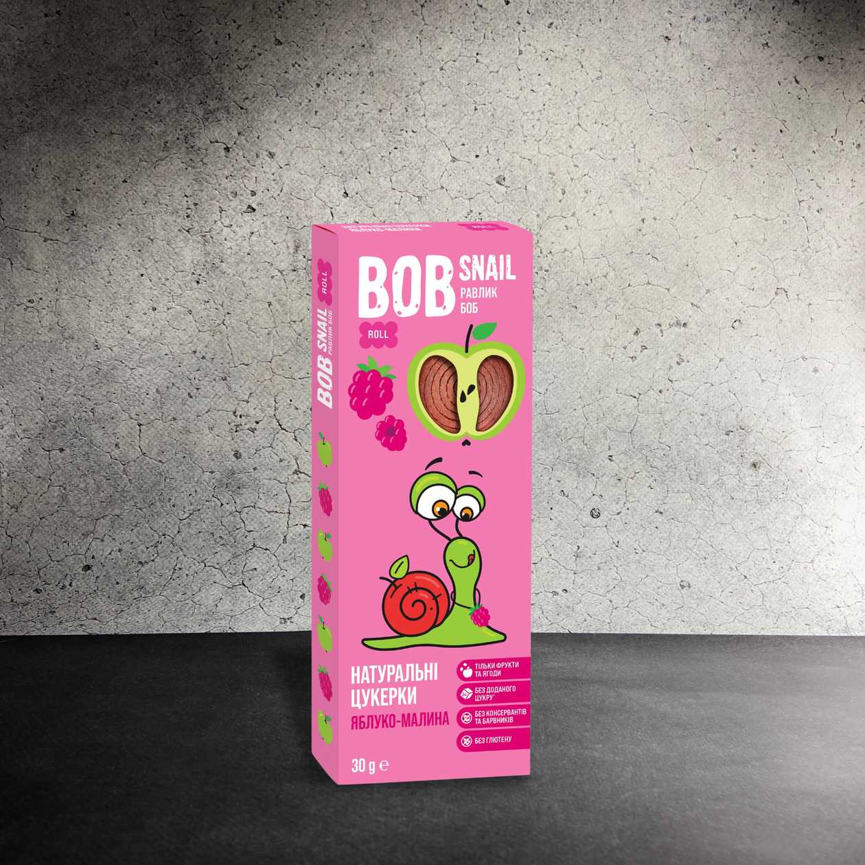 Bob Snail 30 г Яблуко-Малина