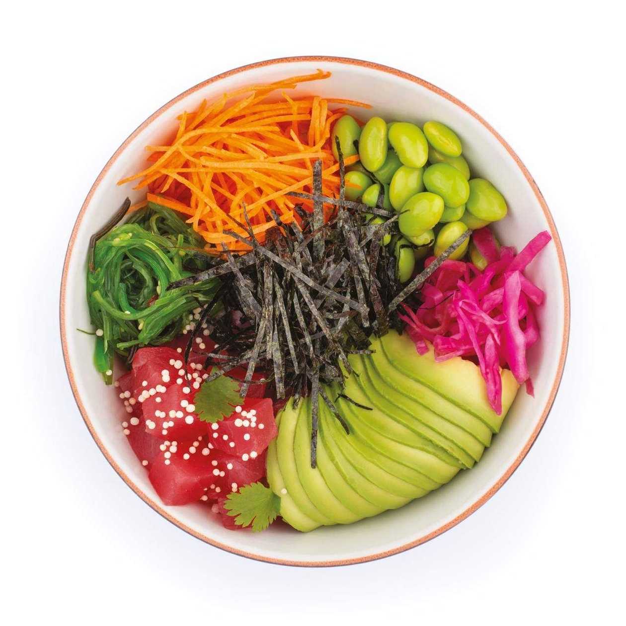 35.Poke bowl z tuńczykiem(370g)