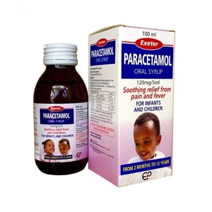 Paracetamol Syrup 100ml (Exeter)