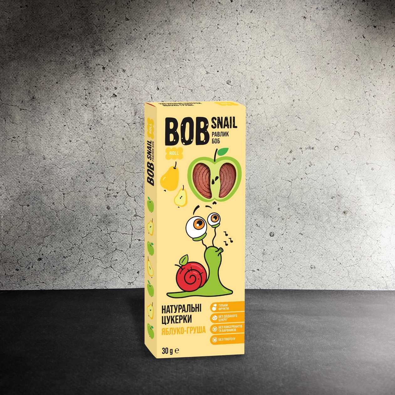 Bob Snail 30 г Яблуко-Груша