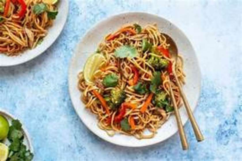 Thai vegetable noodles