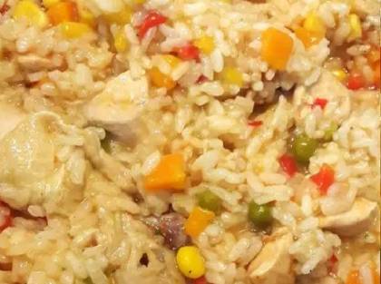 Pilaf cu Carne de Pui