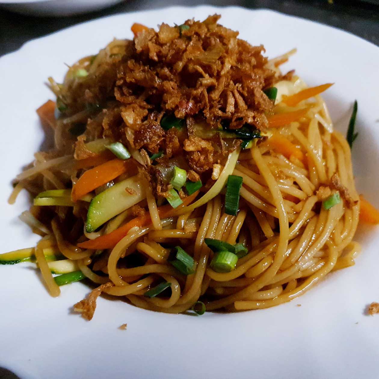 Chicken Chowmein Nepalese Style