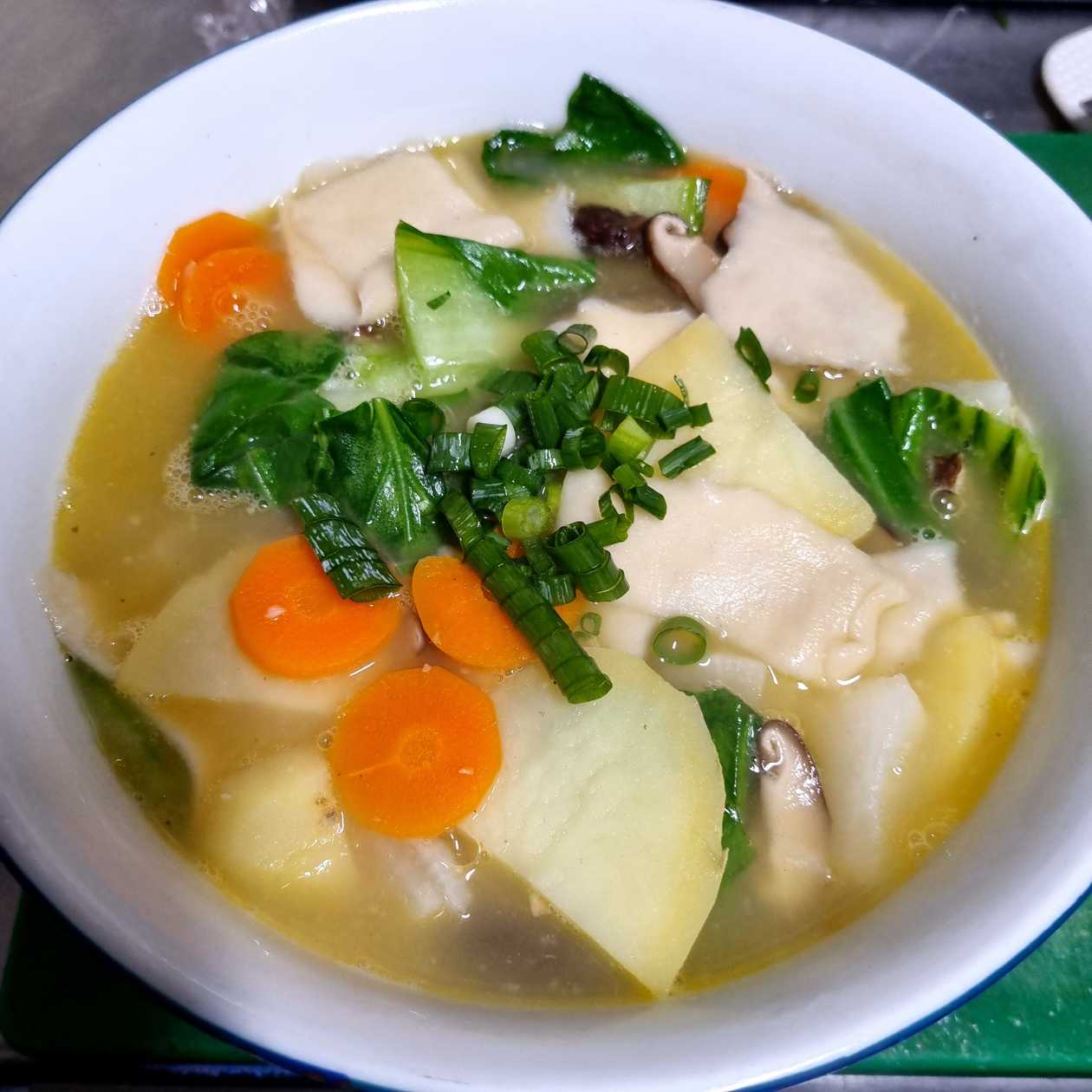 Vegetarian Himalayan Soup Thenduk