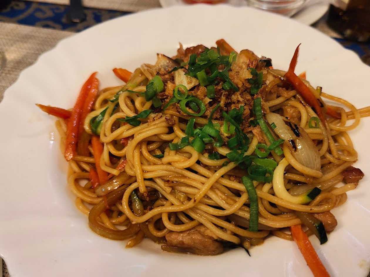 Pork Chowmein Nepalese Style