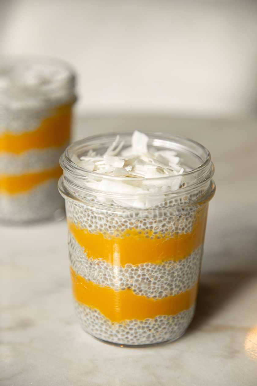 Pudding chia z mango