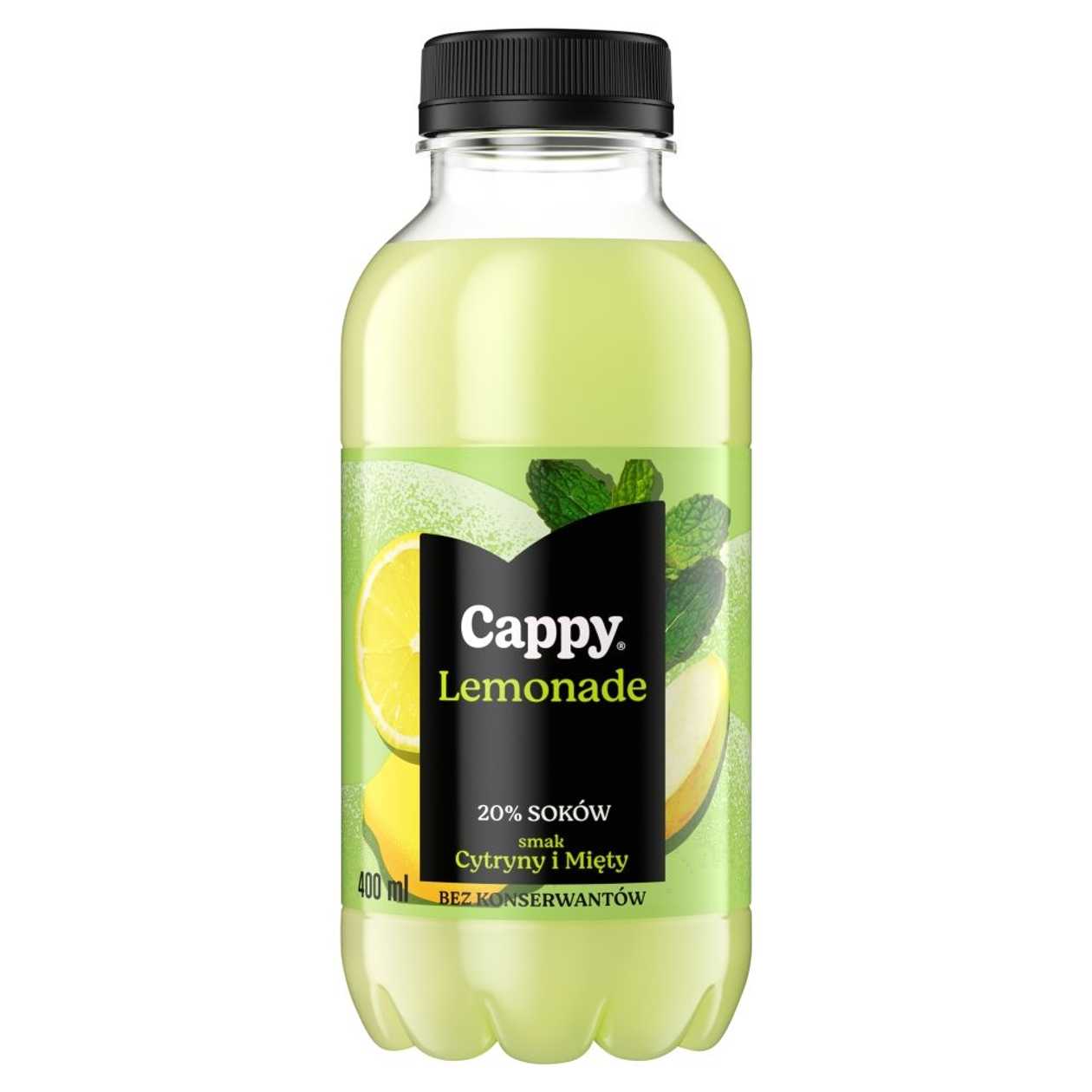 Lemoniada Cappy Cytryna-mięta 400ml (expires soon)