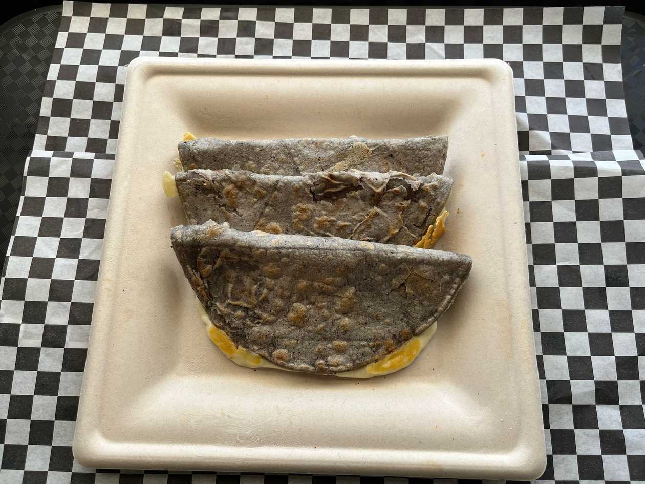 3 Blue Corn Quesadillas