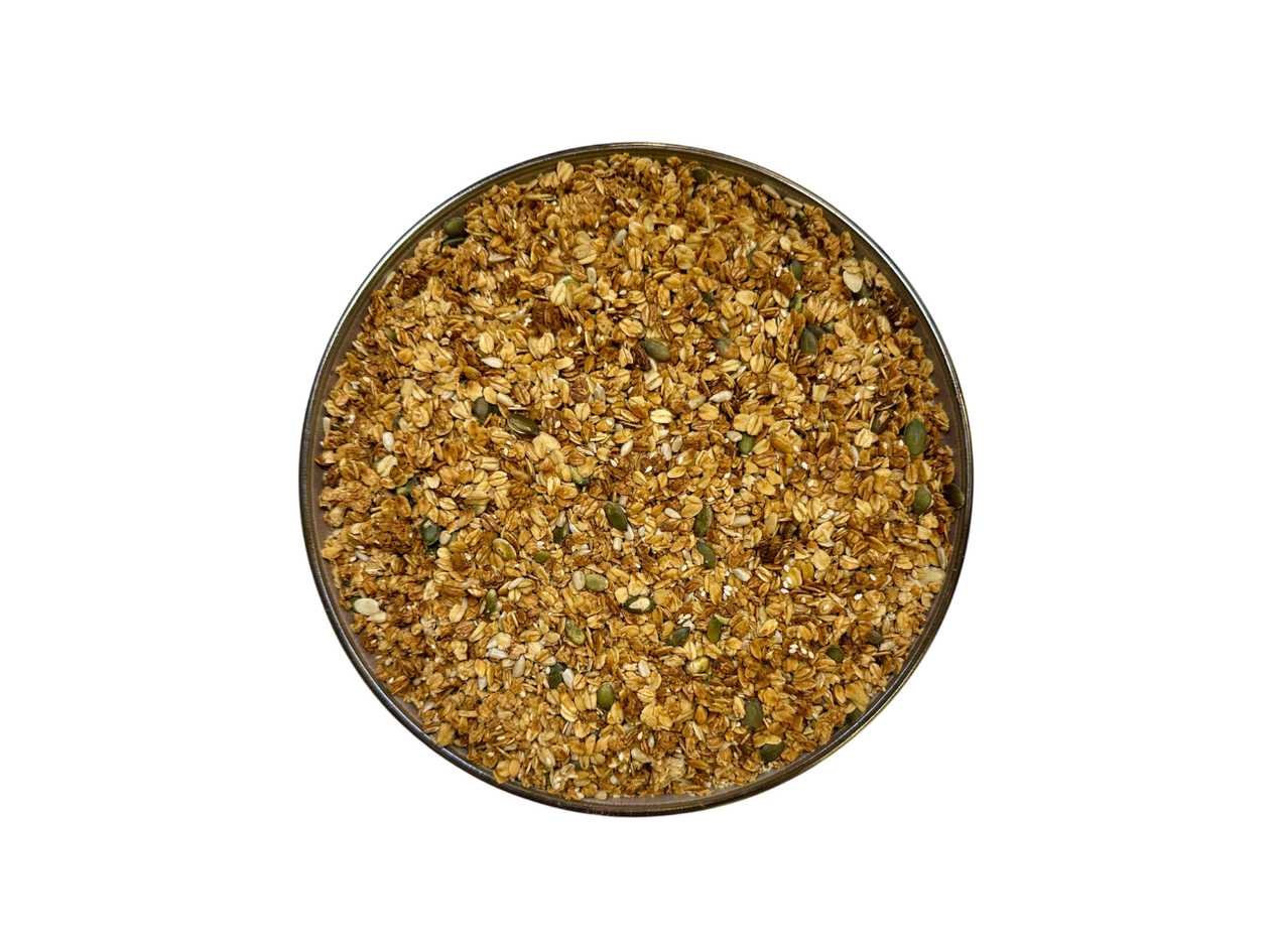 Granola su Sėklomis ir saulėgrąžomis, 100 g.