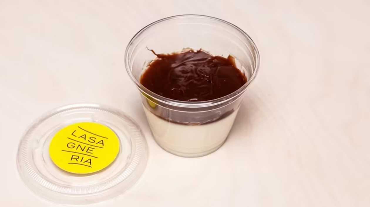 Panna Cotta with chocolate