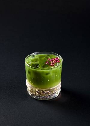 Matcha Rose Tonic