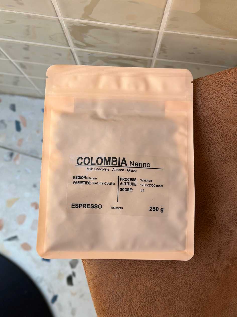 Colombia Narino Specialty Coffee Beans Espresso 250 g