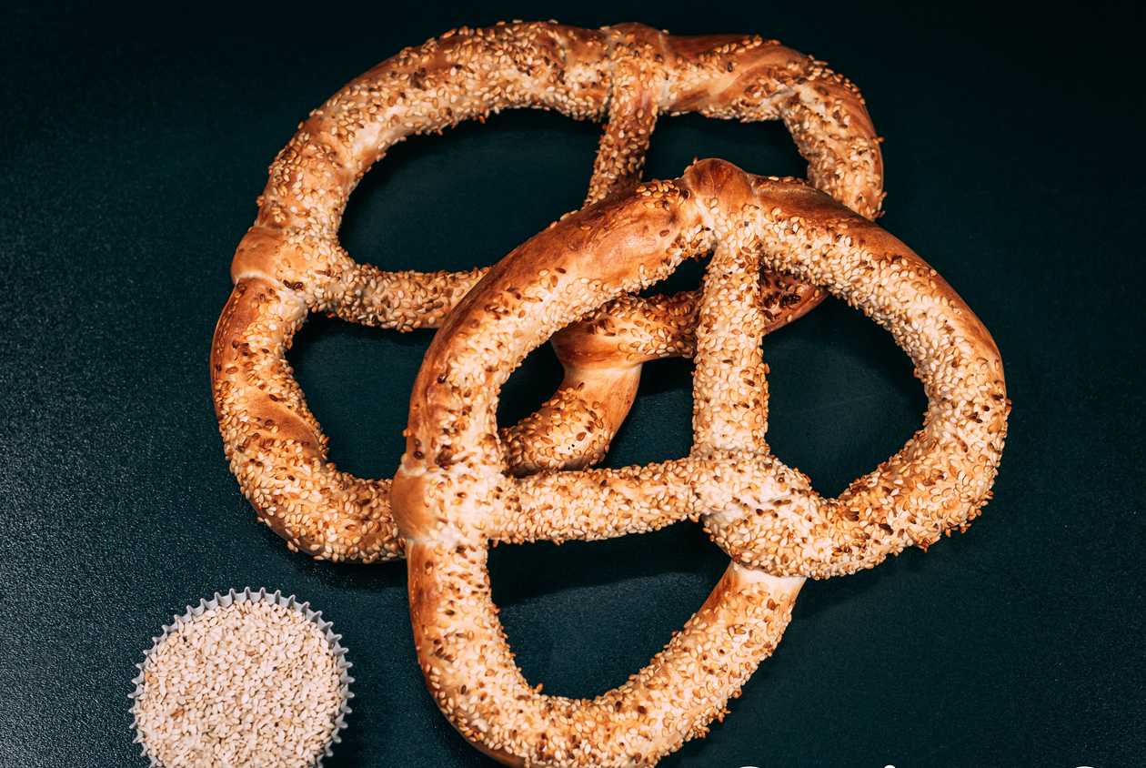Sesame Seed Pretzel
