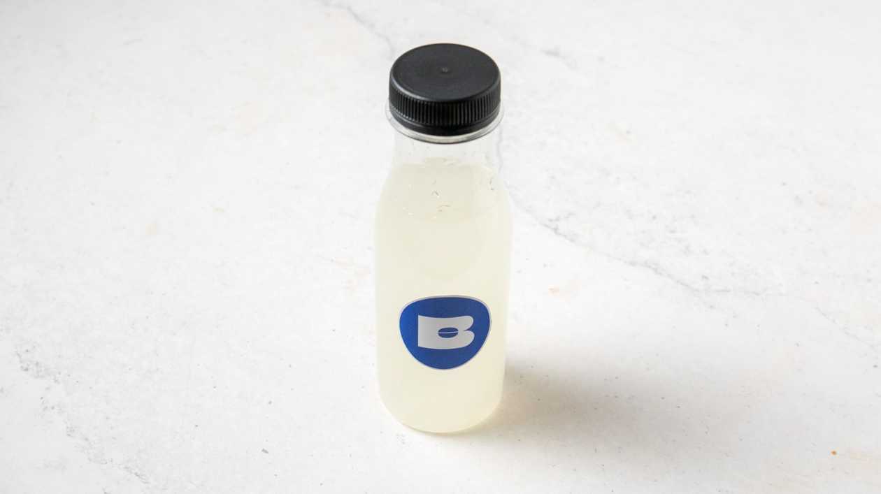 Homemade basil lemonade