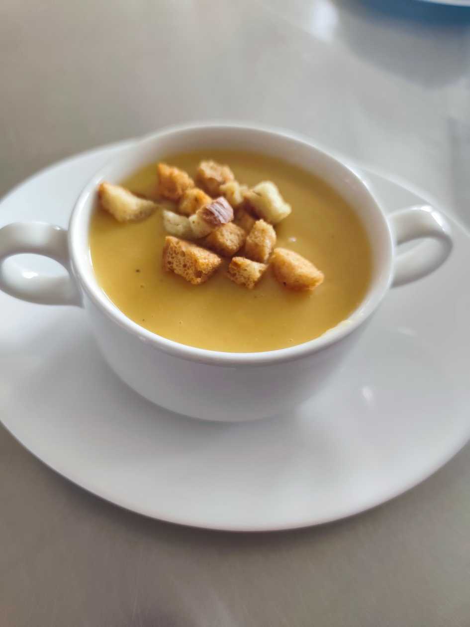 Creamy pumpkin soup