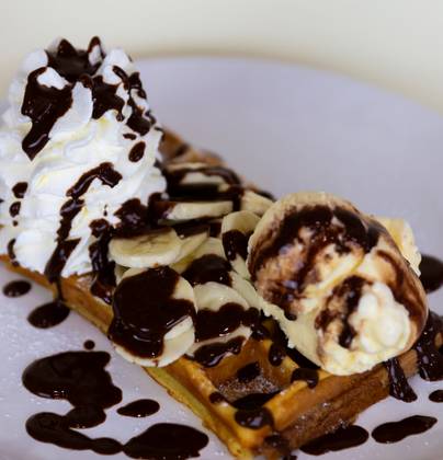Waffle Banana